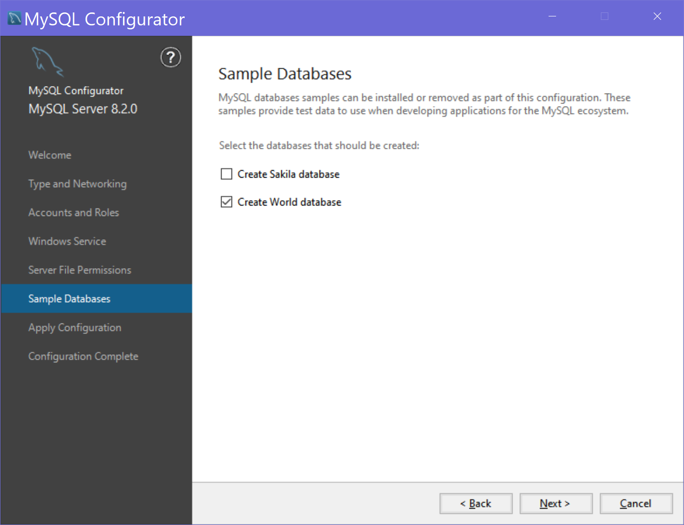 TerminalLearning: MySQL Server Installation/Setup